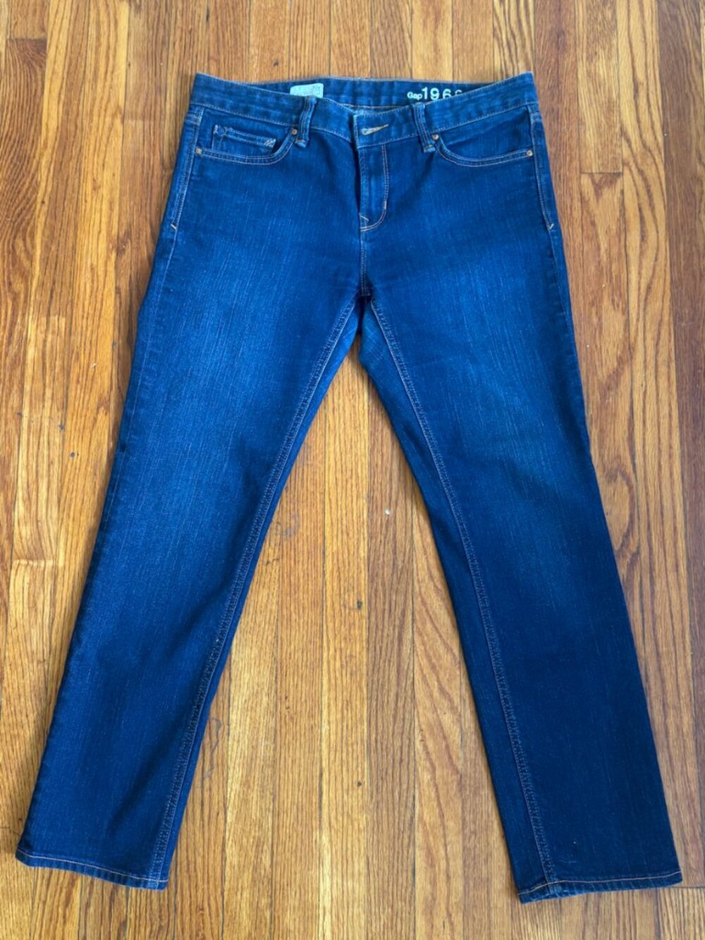 Gap 1969 Real Straight Dark Wash Jeans 30S